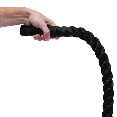 Champion Sports Rhino Poly Training Rope, 50 ft, 1.5" dia (CSIRPT1550)