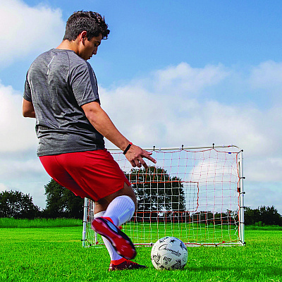 Champion Sports 3-in-1 Soccer Training Goal, 6 ft  x 4 ft, 1.25" dia Frame (CSISG3IN1)
