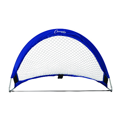 Champion Sports Pop Up Half Moon Goal, 30" x 18", Pair (CSISG3018)