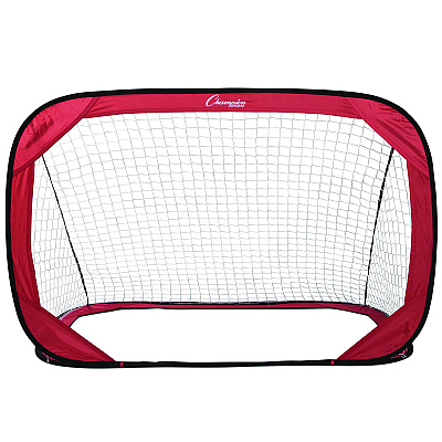Champion Sports Pop Up Soccer Goal, 72"  x 48", 1.25" dia, Pair (CSISG64)