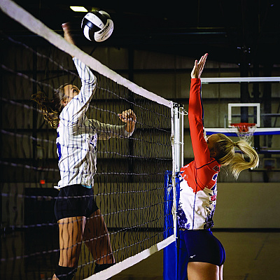 Champion Sports Tournament Power Volleyball Net, 32 ft x 3 ft (CSIVN600)