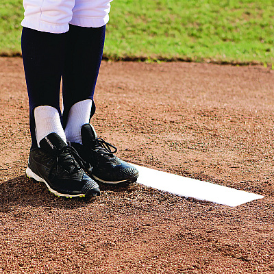 Champion Sports Official Size Pitcher's Plate with Anchor, 24" x 6" (CSIBH83)