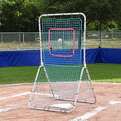 Champion Sports Multi-Sport Pitch Back Screen, 72" x 42", 1.25" dia frame (CSIBN4272)