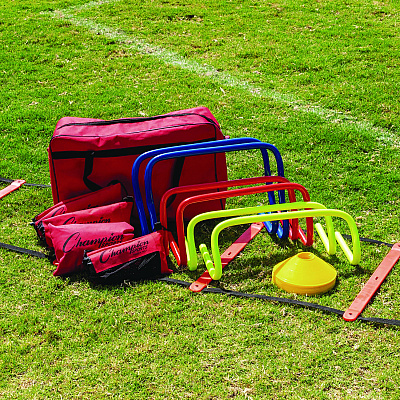 Champion Sports Speed and Agility Kit, with Carry Bag (CSISAGKIT)