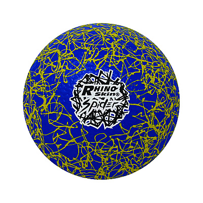 Champion Sports Rhino Skin Spider Dodgeball Set, 6.3" Diameter, Assorted Colors, 6/Set (CSIRXSPDRSET)