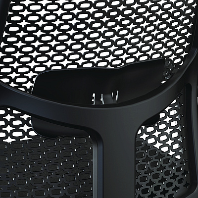HON Ignition 2.0 ReActiv Mid-Back Task Chair, 17.25" to 21.75" Seat Height, Basalt Vinyl Seat, Charcoal Back, Black Base (HONI2MRL2BS23TK)