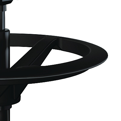 HON Ignition 2.0 ReActiv Low-Back Task Stool, 22.88" to 31.75" Seat Height, Elysian Seat, Charcoal Back, Black Base (HONTSR0A0S04BST)