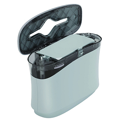 Kleenex Reveal Countertop Folded Towel Dispenser, 13.3 x 5.2 x 9, Gray (KCC55760)