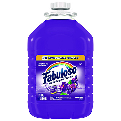 Fabuloso Multi-use Cleaner, Lavender Scent, 1 gal Bottle, 4/Carton (CPC53058)