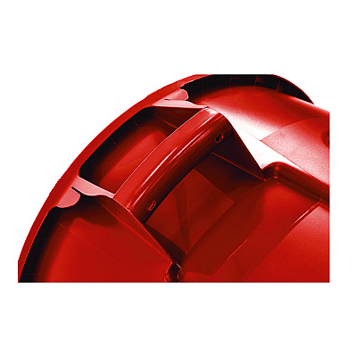 Rubbermaid Commercial Vented Round Brute Container, 44 gal, Plastic, Red (RCP264360REDEA)