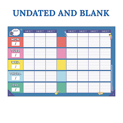 Carson-Dellosa Education Teacher Planners, Weekly/Monthly, Two-Page Spread, 11 x 8.5, Multicolor Cover, We Stick Together Theme (CDP105050)