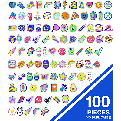 Carson-Dellosa Education Vinyl Stickers, We Stick Together, Small, Assorted, 100 Stickers (CDP168322)