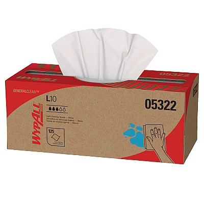 The Grabber Wiper Dispenser for Wypall Wipes, 9.4 x, 2.8 x, 5.9, White (09352)