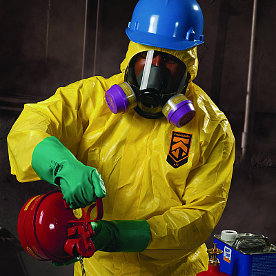 KleenGuard A70 Chemical Spray Protection Coveralls, 2X-Large, Yellow, 12/Carton (KCC09815)