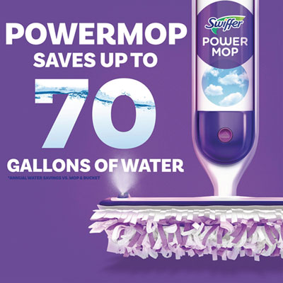 Swiffer PowerMop Mopping Pads, 11.41 x 5.31, 11/Box, 2 Boxes/Carton (PGC12868)