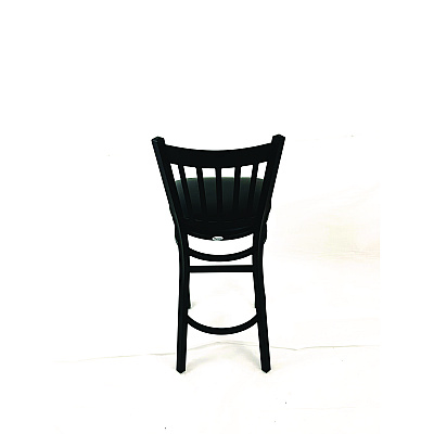 JMC Furniture Cobra Series Barstool, Supports Up to 300 lb, 28.5" Seat Height, Black Seat, Black Back, Black Base (CBBVSBLK)