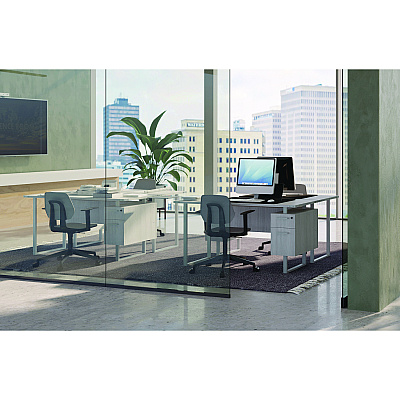 Safco Commute Chair T-Bar Arm Set, Black, 2/Set (SAF7829BL)