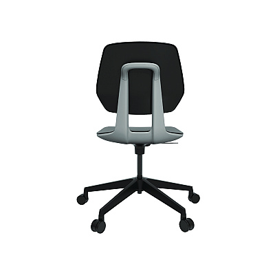 Safco Commute Chair T-Bar Arm Set, Black, 2/Set (SAF7829BL)
