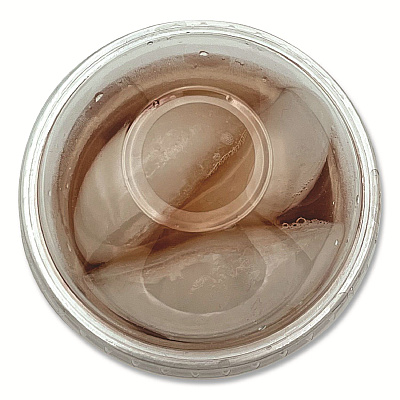Boardwalk PET Cold Cup Dome Lids, Fits 9 oz to 10 oz PET Cups, Clear, 100/Pack (BWKPET910DOMEPK)