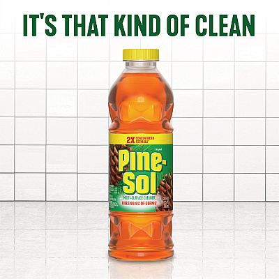 Pine-Sol Multi-Surface Cleaner Disinfectant Concentrated, Pine Scent, 20 oz Bottle, 8/Carton (CLO60149CT)
