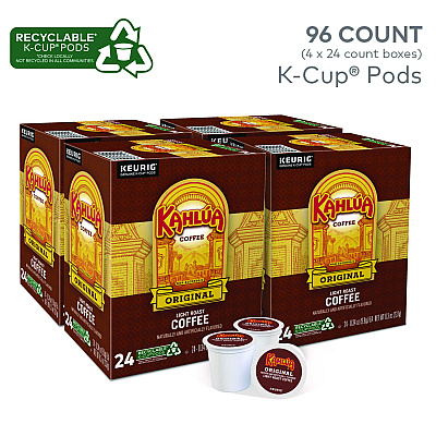 Kahla Kahlua Original K-Cups, 24/Box, 4 Box/Carton (GMTPB4141CT)