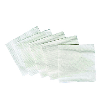 GEN Cocktail Napkins, 1-Ply, 9w x 9d, White, 500/Pack, 8 Packs/Carton (GENCOCKTAILNAPW)