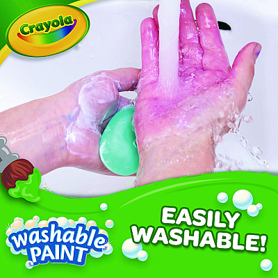 Crayola Washable Paint, Magenta, 1 gal Bottle (CYO542128069)