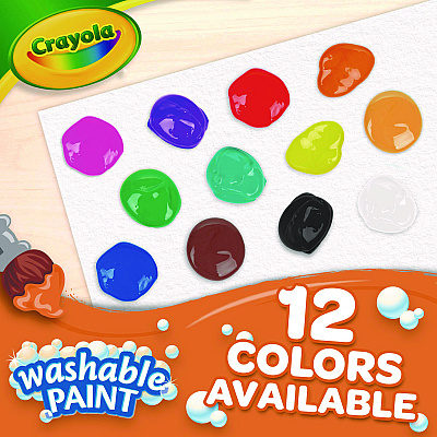 Crayola Washable Paint, Magenta, 1 gal Bottle (CYO542128069)