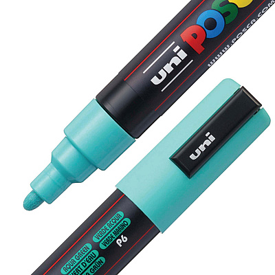 POSCA Water-Based Paint Markers, Medium Bullet Tip, 1.8 mm/2.5 mm, Assorted Colors, 8/Set (UBCPC5M8CSFTCLR)