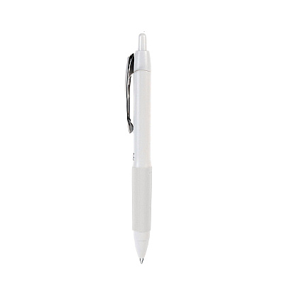 uniball 207 Plus+ Gel Pen, Retractable, Medium 0.7 mm, Black Ink, White Barrel, 4/Pack (UBC70652)