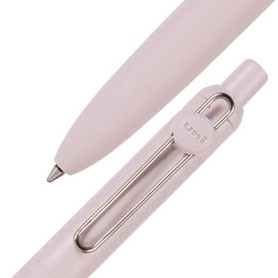 uniball Zento Gel Pen, Retractable, Medium 0.7 mm, Black Ink, Coastal/Fog/Ivory/Lavender Barrel Colors, Dozen (UBC70663)