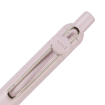 uniball Zento Gel Pen, Retractable, Medium 0.7 mm, Black Ink, Coastal/Fog/Ivory/Lavender Barrel Colors, Dozen (UBC70663)