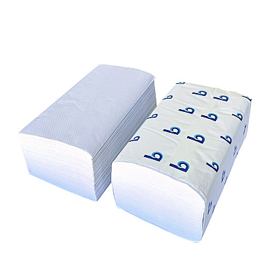 Boardwalk Green Single-Fold Towels, 1-Ply, 9.13 x 10.25, Natural White, 250/Pack, 16 Packs/Carton (BWK52GREEN)
