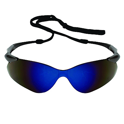 Kimberly-Clark V30 Nemesis Vl, Gun Metal Frame, Blue Mirror Lens (KCC20471)