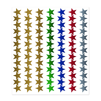 Teacher Created Resources Sticker Valu-Pak, Foil Stars, 686/Pack (TCR6644)
