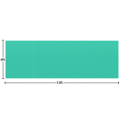 Teacher Created Resources Better Than Paper Bulletin Board Roll, 4 ft x 12 ft, Teal (TCR77368)