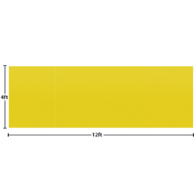 Teacher Created Resources Better Than Paper Bulletin Board Roll, 4 ft x 12 ft, Yellow Gold (TCR77369)