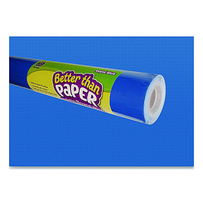 Teacher Created Resources Better Than Paper Bulletin Board Roll, 4 ft x 12 ft, Royal Blue (TCR77370)