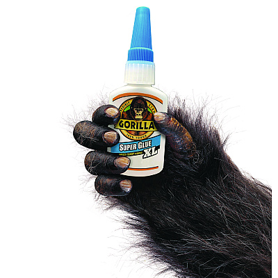 Gorilla Super Glue, 0.88 oz, Dries Clear (GOR7400202)