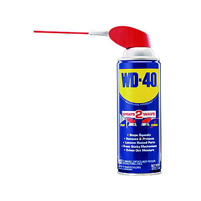 WD-40 Smart Straw Spray Lubricant, 11 oz Aerosol Can, 12/Carton (WDF490040)