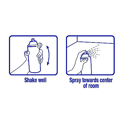 Misty Handheld Air Deodorizer, Summer Breeze, 10 oz Aerosol Spray, 12/Carton (AMR1001868)