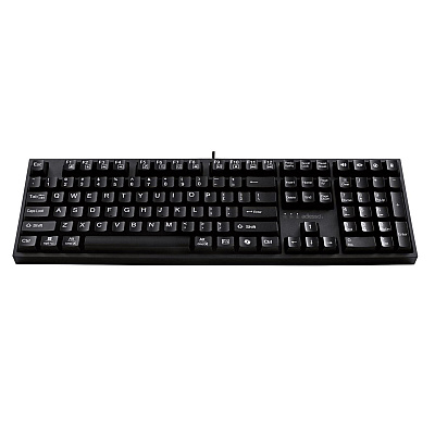 Adesso EasyTouch 670UB Keyboard, Black (AKB670UB)