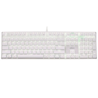 Adesso EasyTouch 680UW Keyboard, White (AKB680UW)