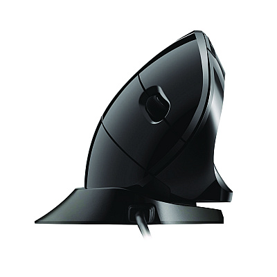 Adesso iMouse V3 Adjustable Vertical Ergonomic Mouse-TAA, USB, Right Hand Use, Black