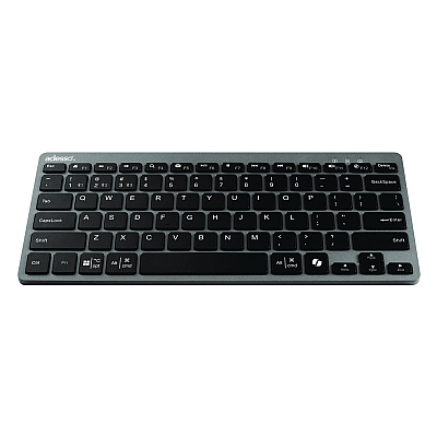 Adesso WKB-7000 Keyboard, Gray/Black