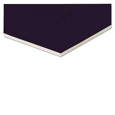 Fome-Cor Pro Foam Board, CFC-Free Polystyrene, 20 x 30, Black Surface and Core, 10/Carton (ACJ07020109)