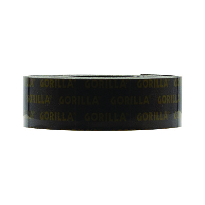 Gorilla Heavy Duty Mounting Tape, Permanent, Holds Up to 60 lb (1 lb per 2 in), 1 x 120, Black (GOR102441)