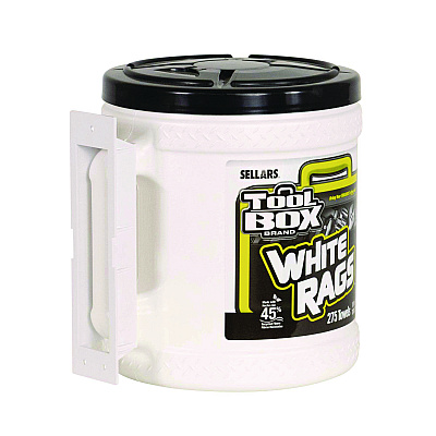 TOOLBOX Z300 Wipers Big Grip Dispenser, 1-Ply, 10 x 12, White, 2/Carton (SLR20420)