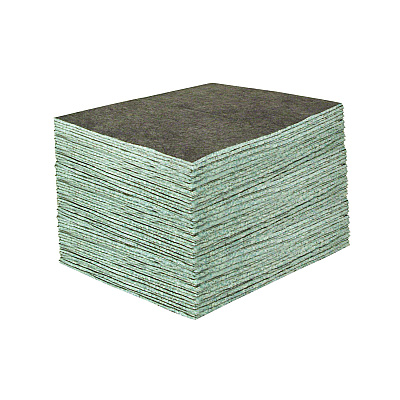 TOOLBOX DuraSoak Universal Sorbents Medium Duty Pad, 0.26 gal, 15 x 19, 100/Carton (SLR23200)
