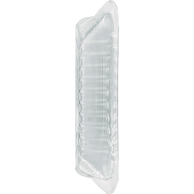 HFA Plastic Dome Lids, Fits 1 lb Oblong Pan, Clear, 1,000/Carton (HFA2059DL)